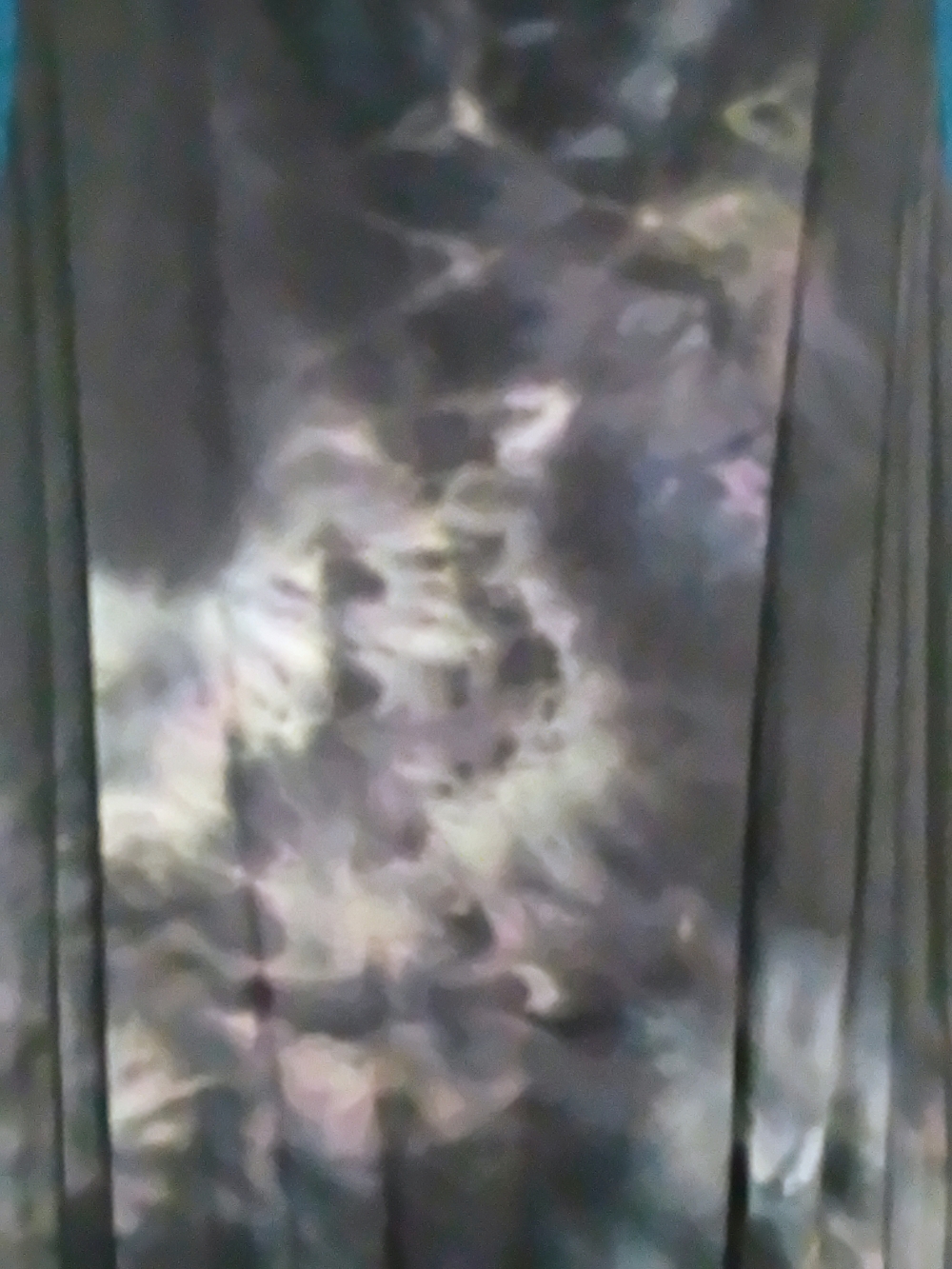 NATURAL LIFE Navy and Gray Tie-Dye Sleeveless Midi Dress - Picture 4 of 4